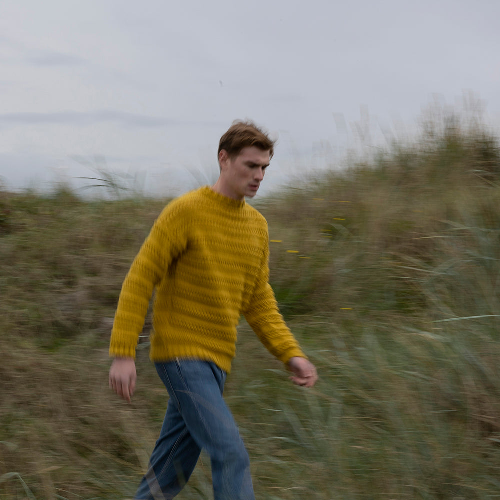 Irish Knit Men's Wool Sweater