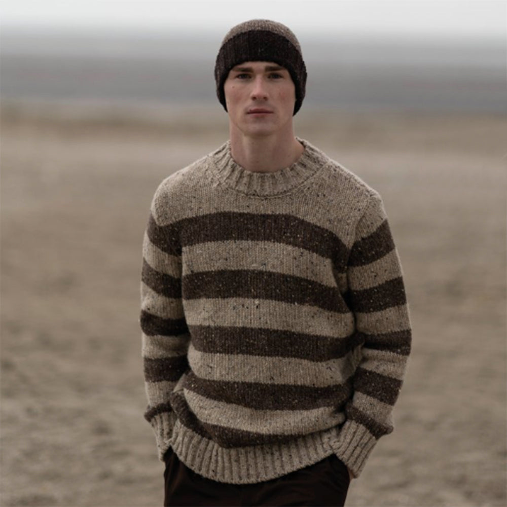 Carter Crewneck Kennedy Cruise Stripe Nan Navy