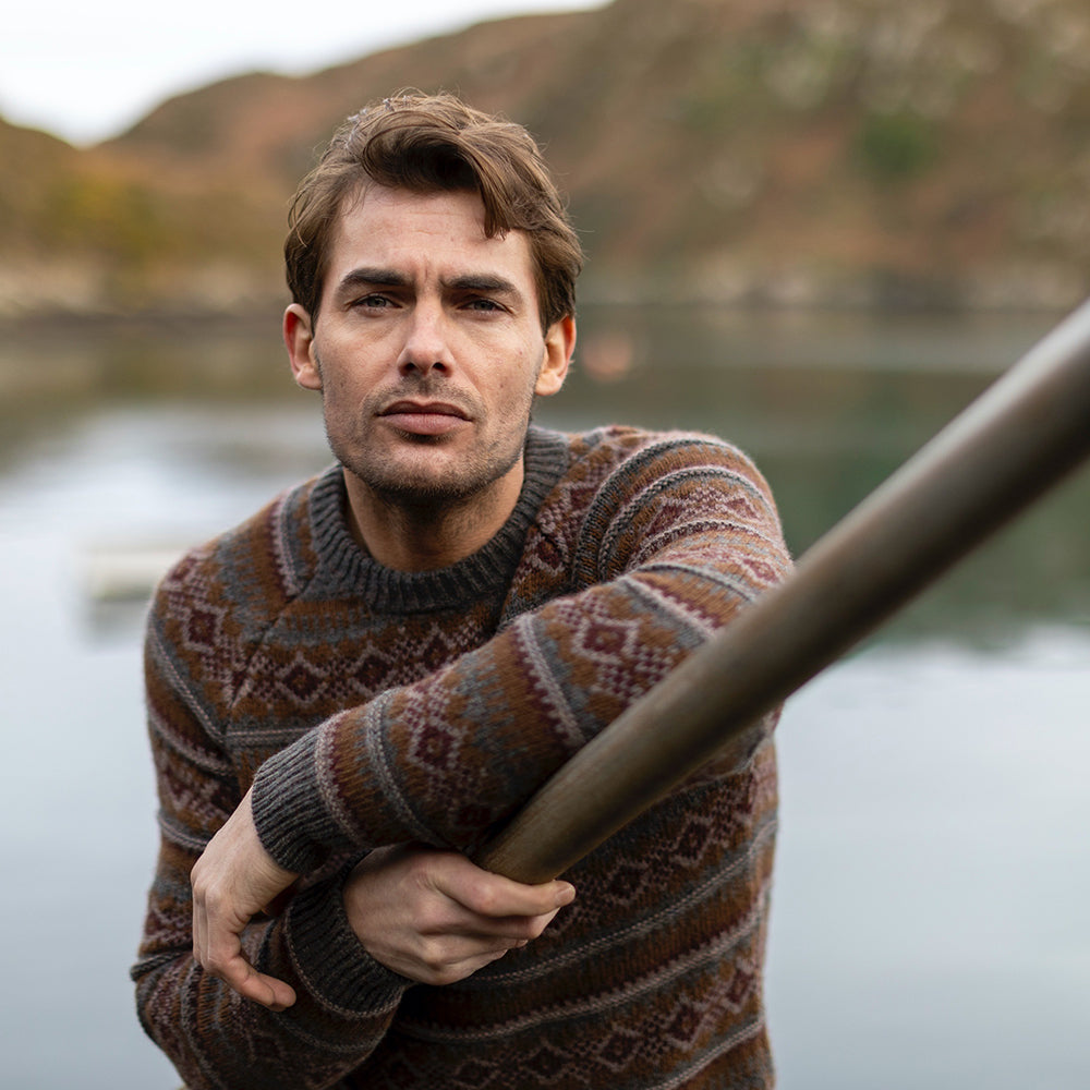 Fairisle Irish Wool Sweater