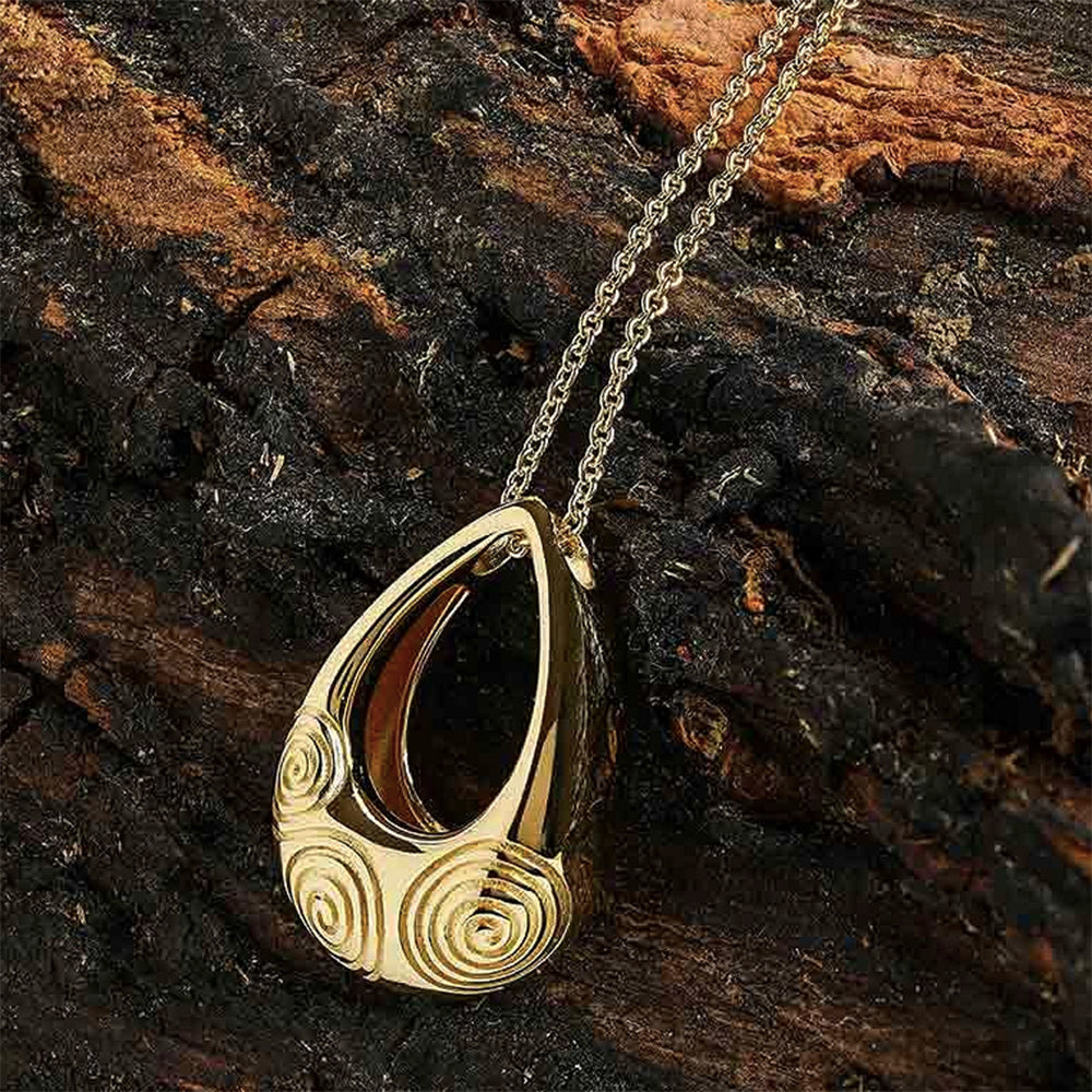 Gold Celtic Necklace