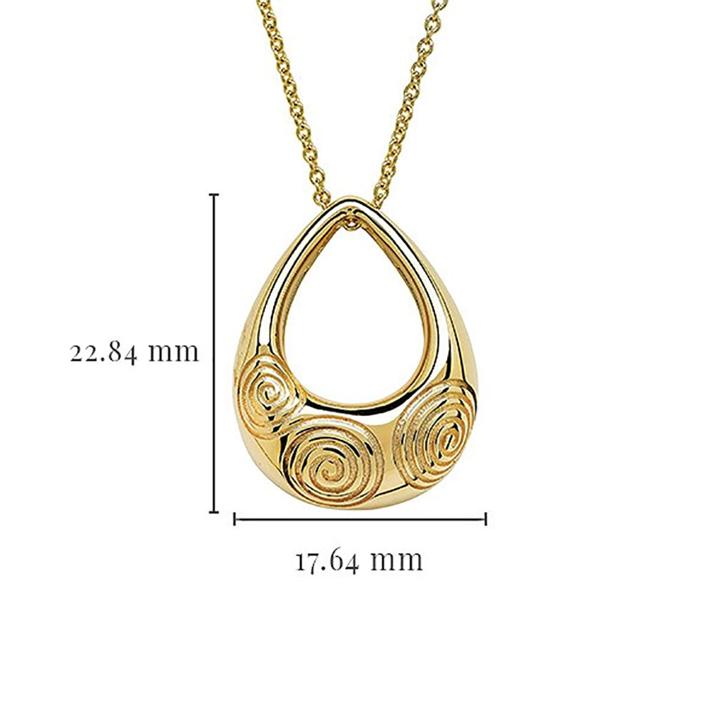 Gold Celtic Necklace