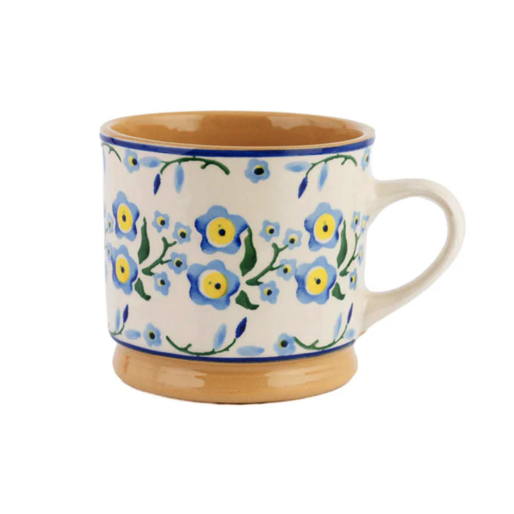 Large floral mug
