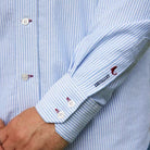 Lee Valley Ireland Oxford collared shirt detail