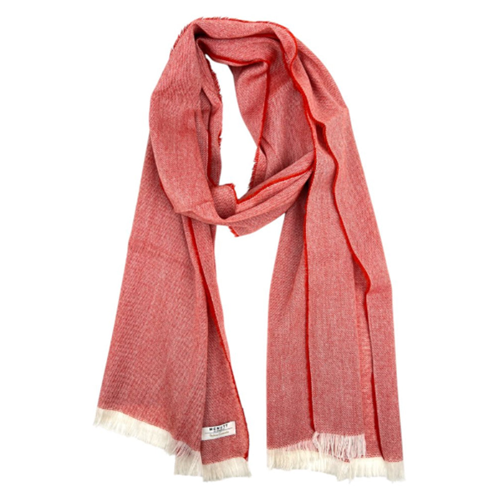 IDH Merino Cashmere Scarf in Red