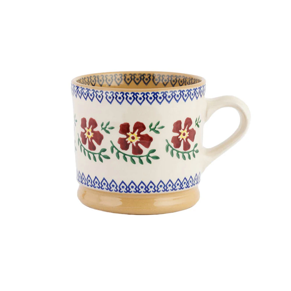Old Rose floral small mug
