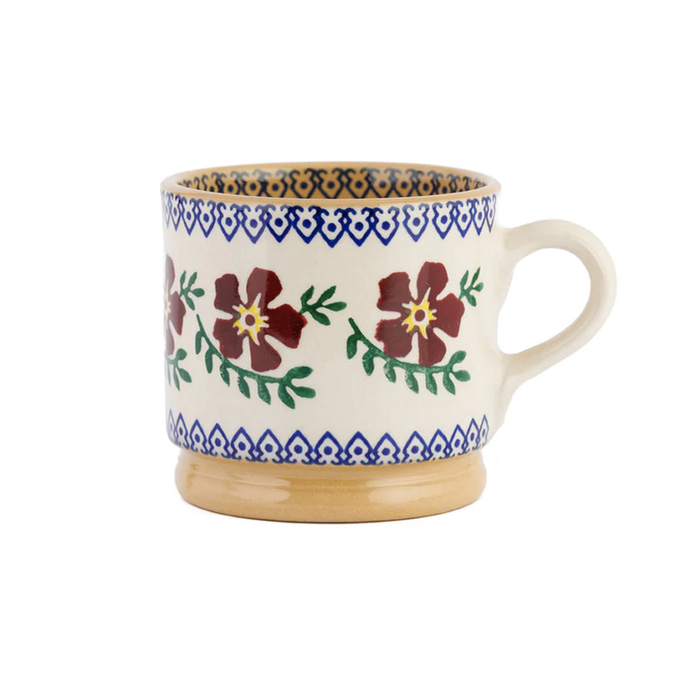 IDH Old Rose Small Mug with Floral Design