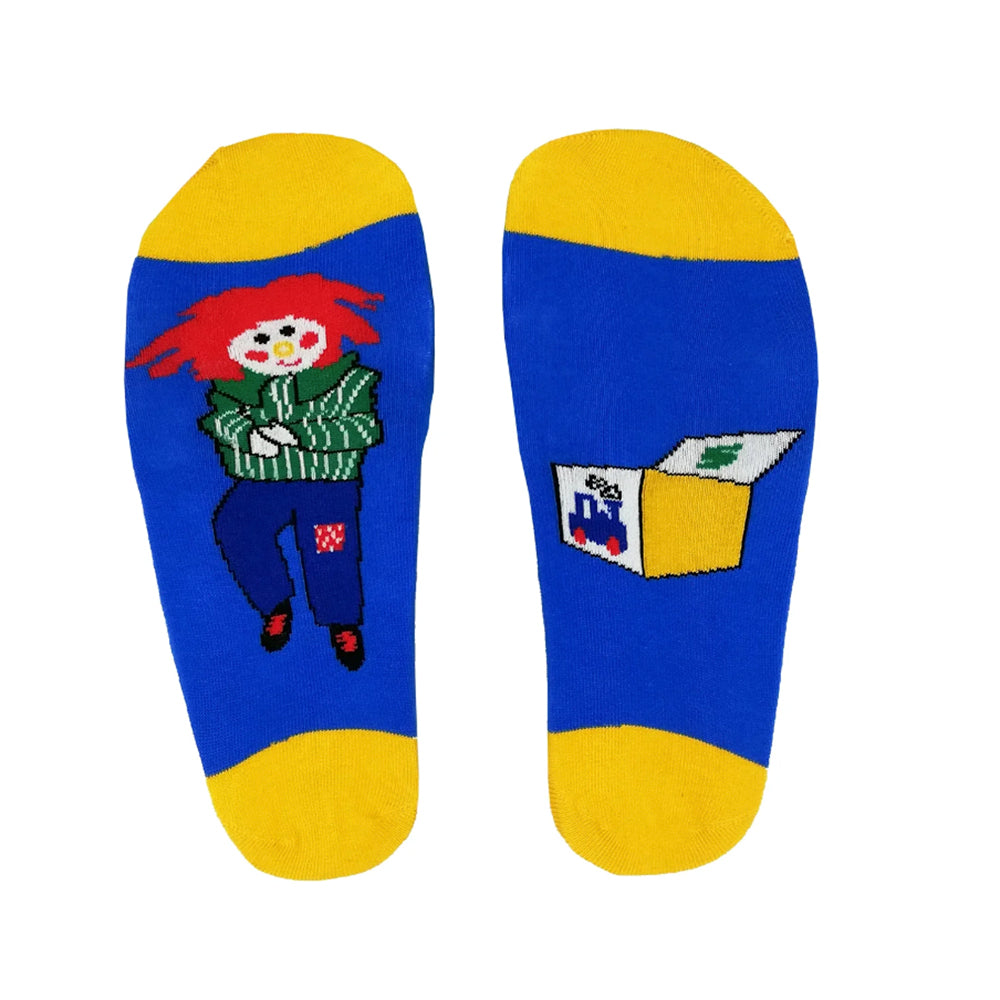 Fun Colorful 100% Cotton Irish Socks