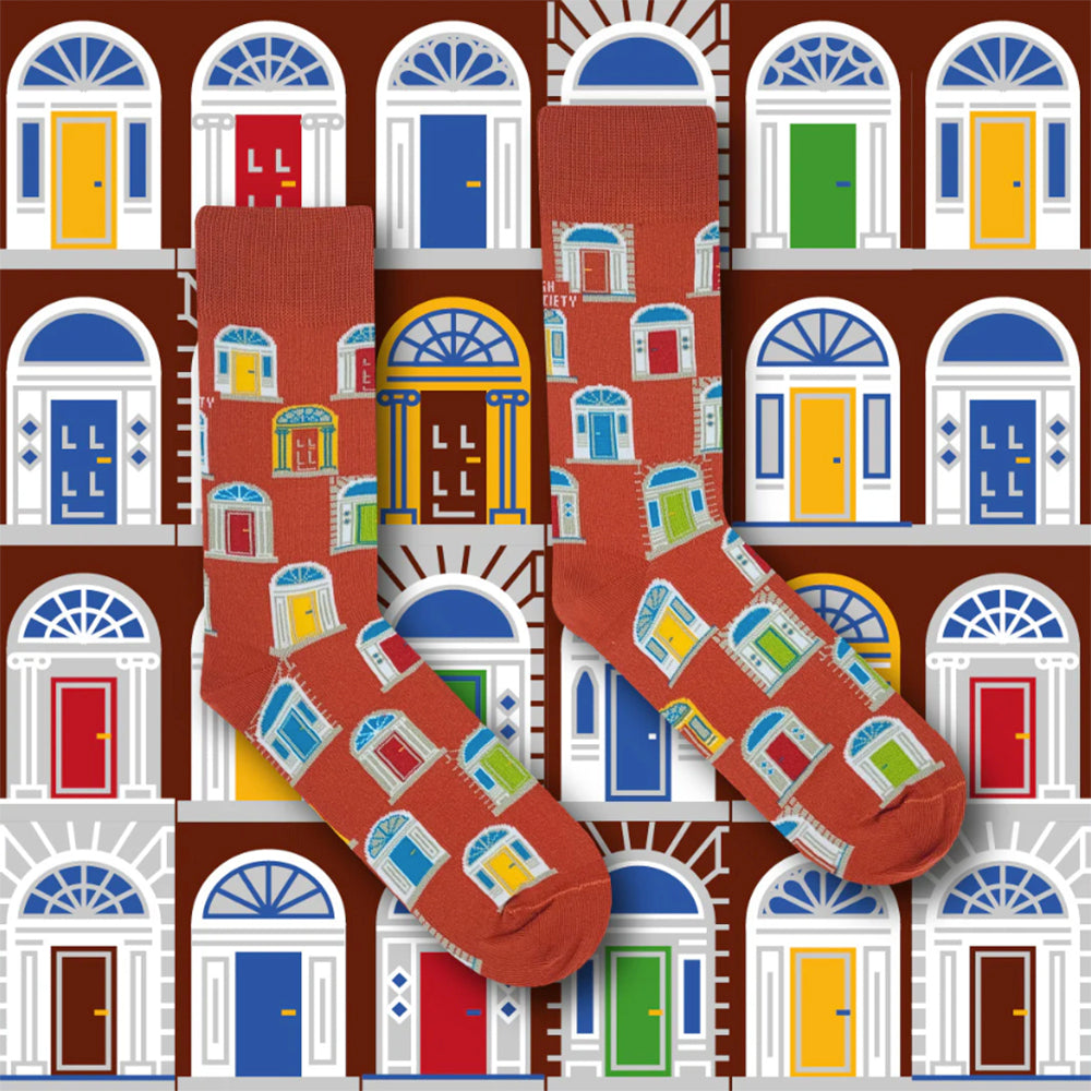 fun colourful 100% cotton irish socks