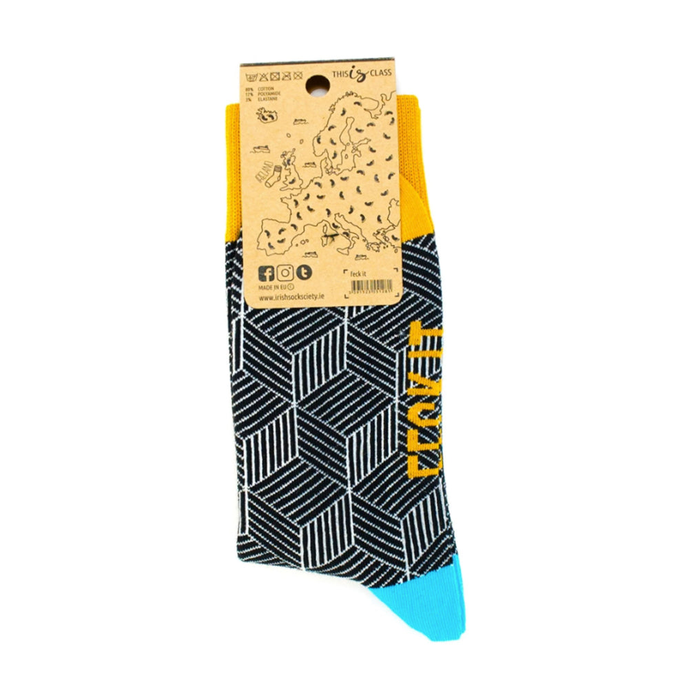 Fun Colorful 100% Cotton Irish Socks