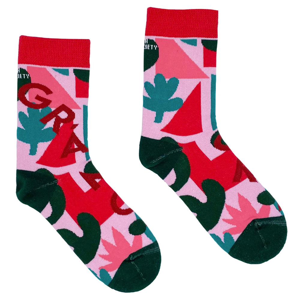 Fun Colorful 100% Cotton Irish Socks