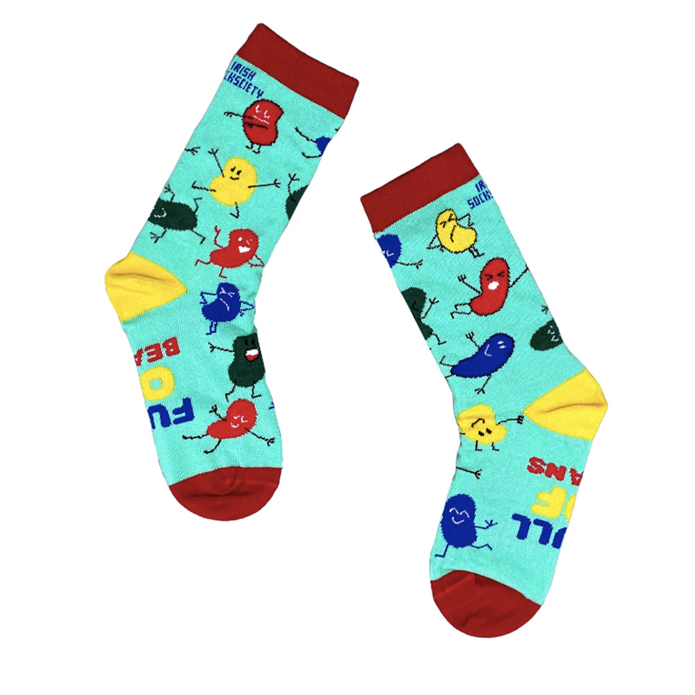 Fun Colorful 100% Cotton Irish Socks
