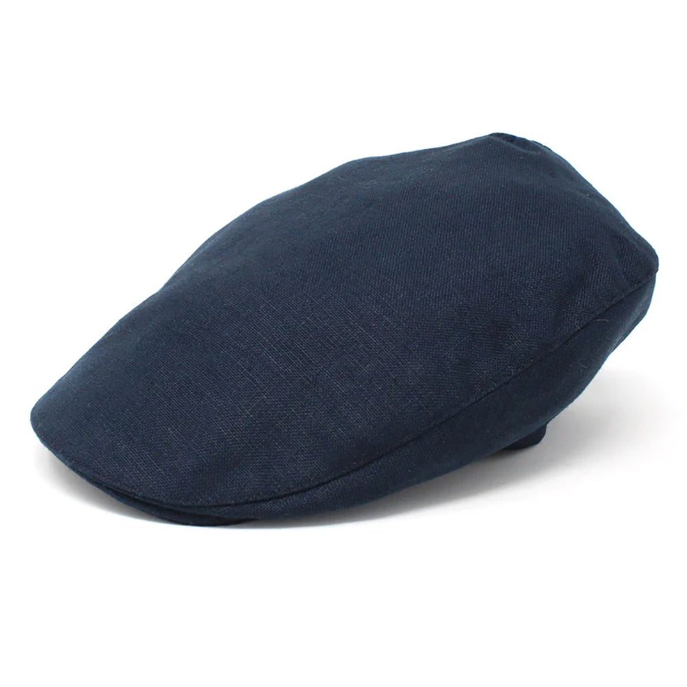 Irish Linen Flat Cap