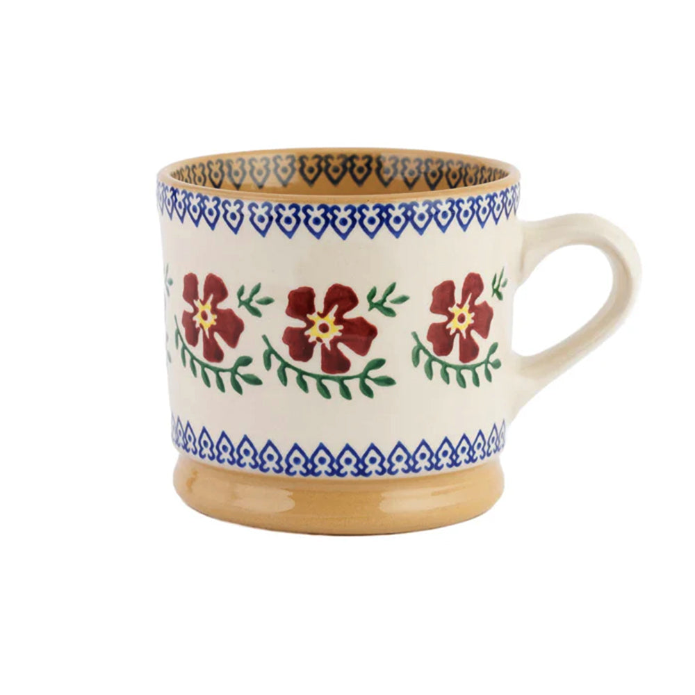 Irish Pottery Mug - Old Rose - Large