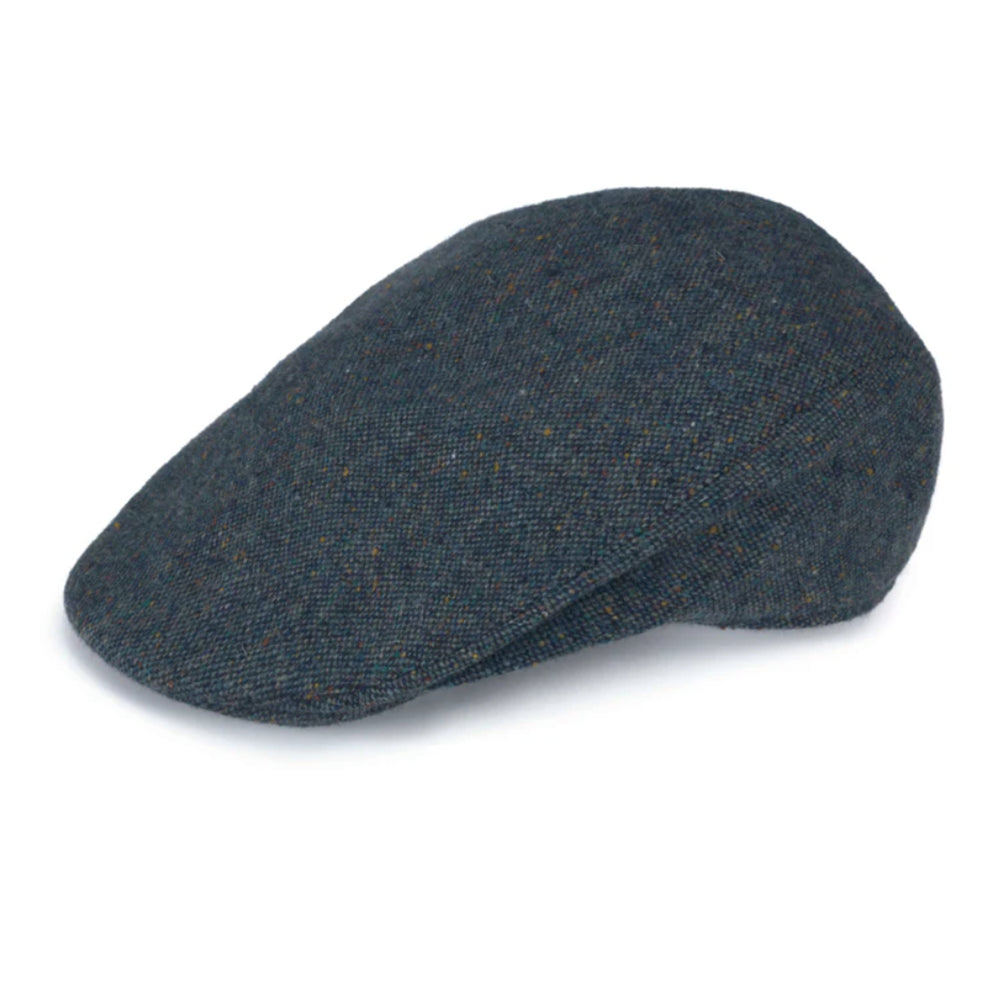 Irish Tweed Flat Cap Blue