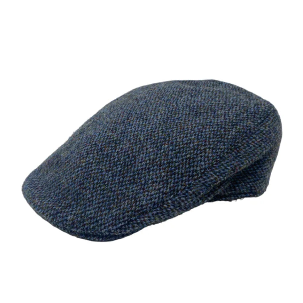 Irish Tweed Flat Cap Blue