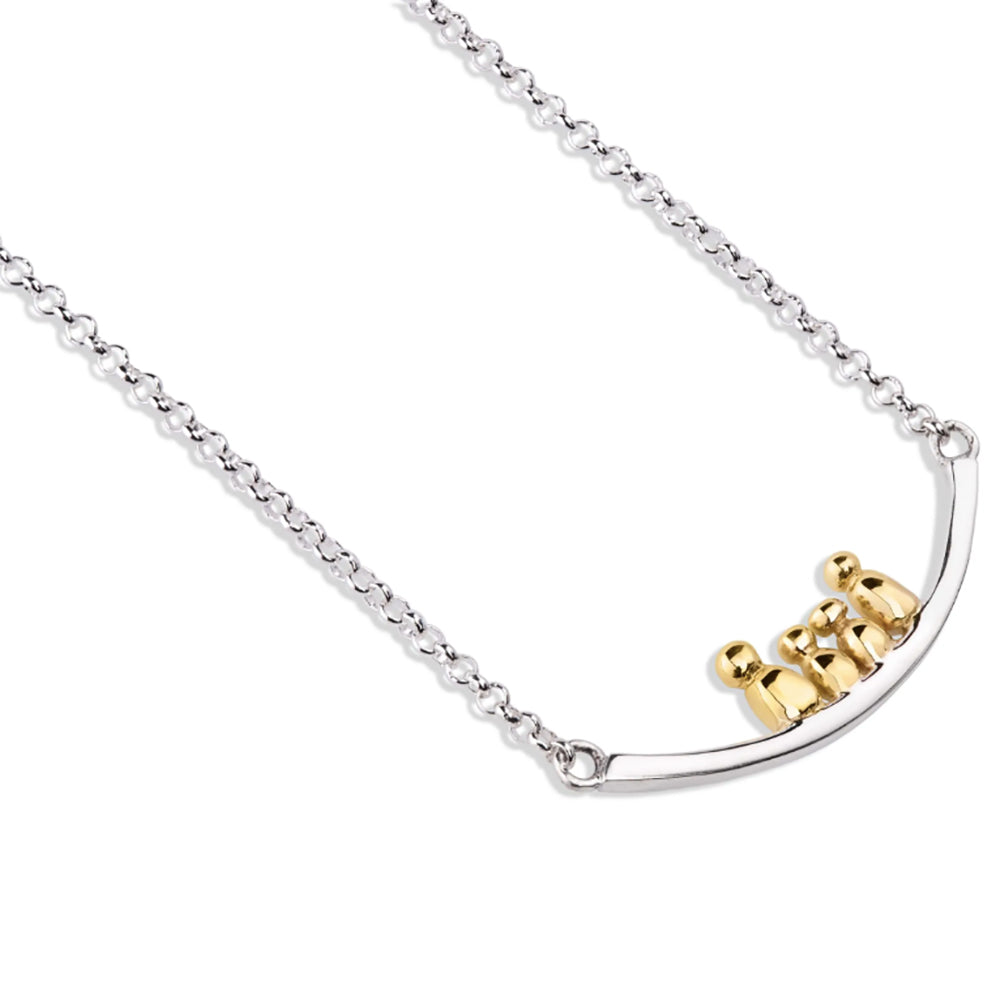 Garrett Mallon Clann necklace for 2 adults and 2 children