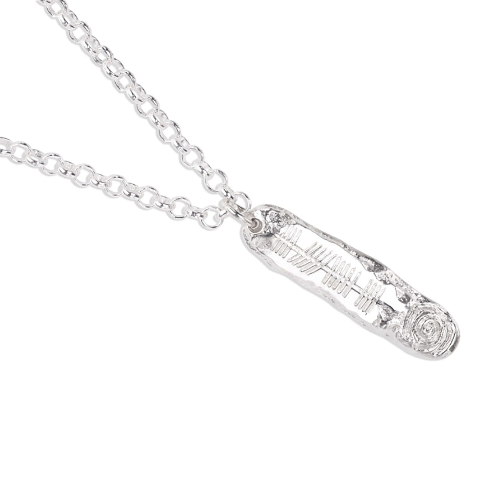 Garrett Mallon Irish silver pendant necklace