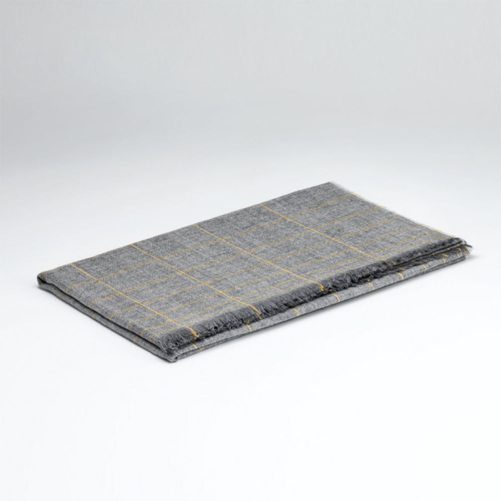 Golden Sun Puzzle - Cashmere Lambswool Scarf