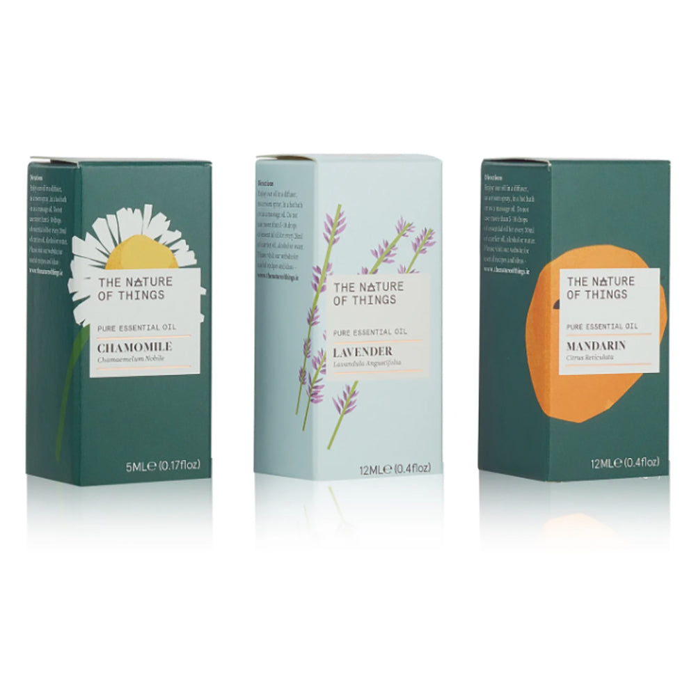 Sleep Well Gift Set with Chamomile, Lavender & Mandarin essential oils