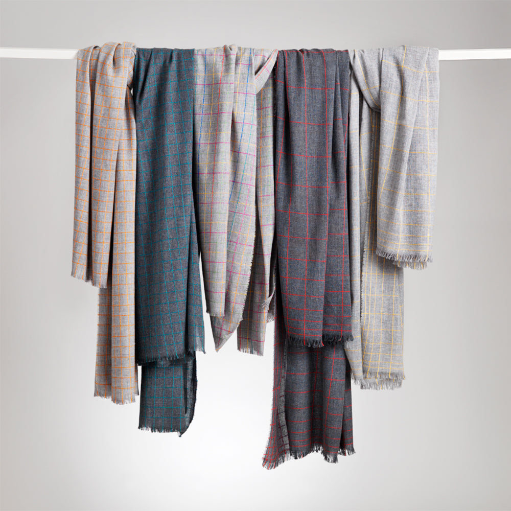 Irish Made Cashmere Lambswool Scarf