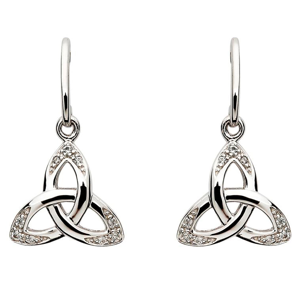Celtic knot earrings, square_957