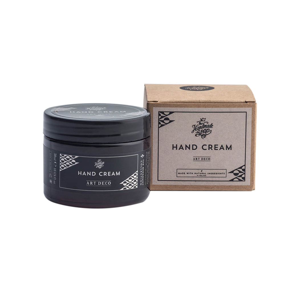 Square Bergamot Eucalyptus Hand Cream Jar & Box