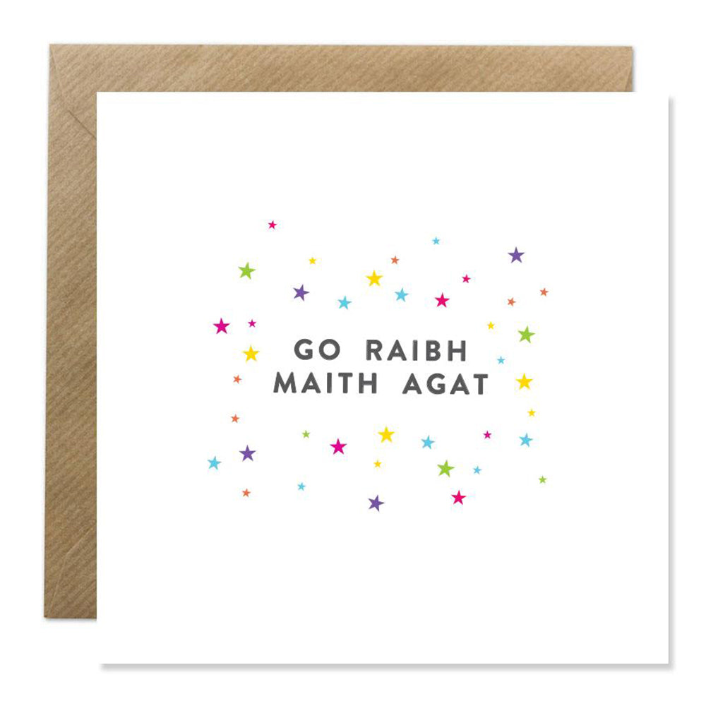 Irish Language Thank You