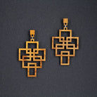 Irish Wooden Earrings