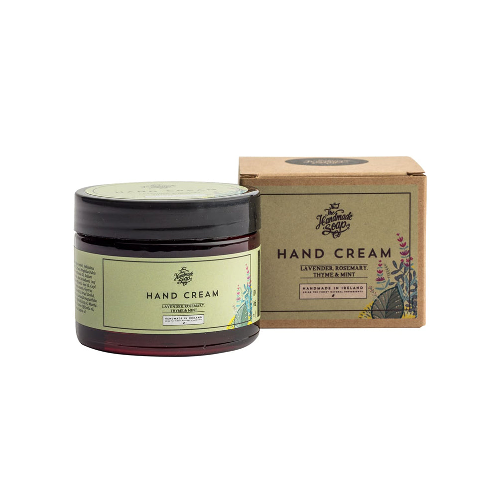 Lavender Rosemary Mint Hand Cream jar and box