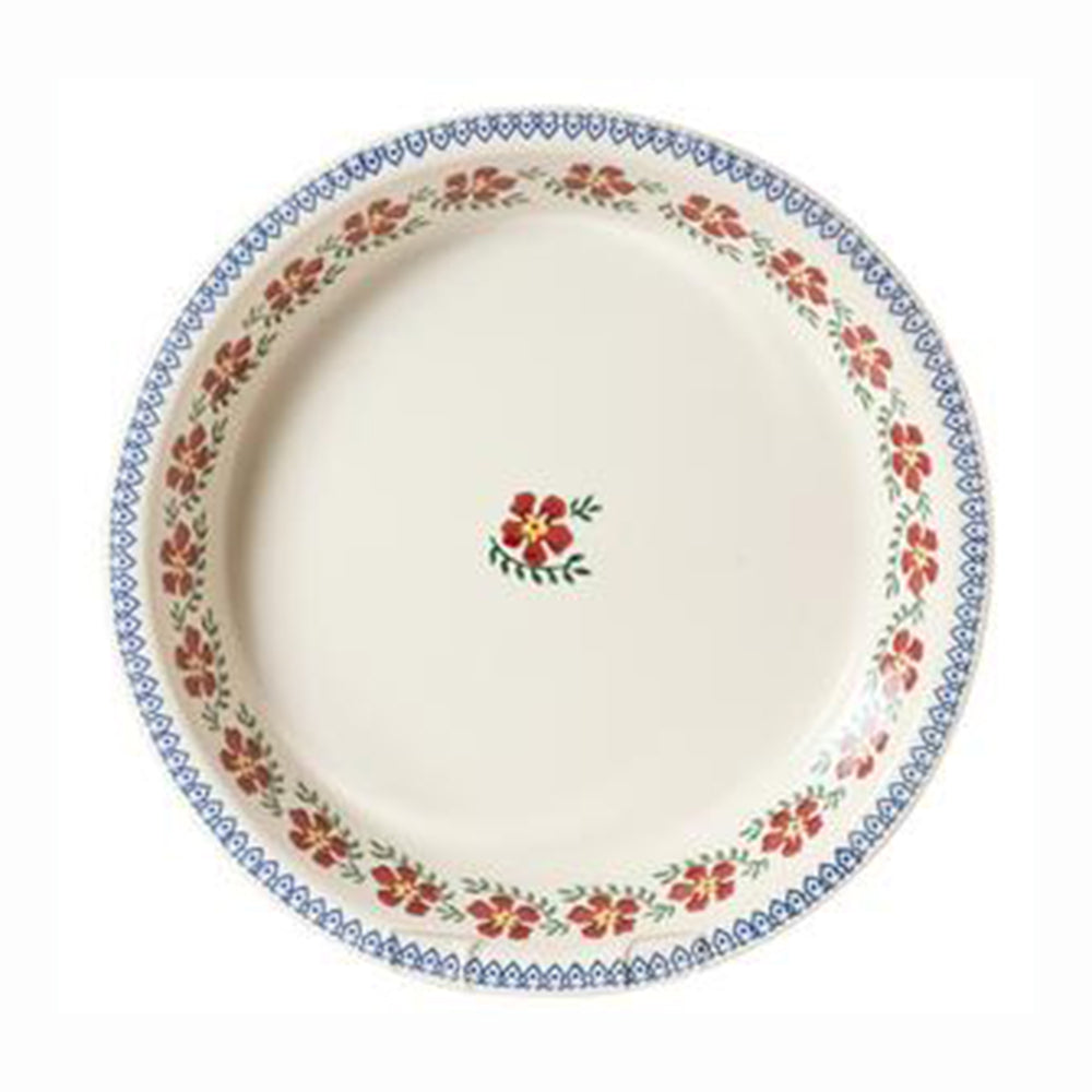 Square Rose Pie Dish