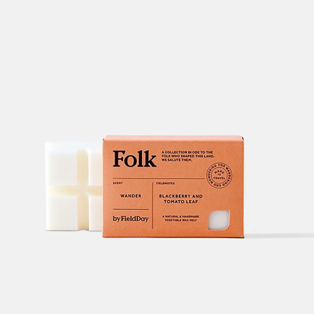 Folk Wander Wax Melt - Blackberry & Tomato Leaf