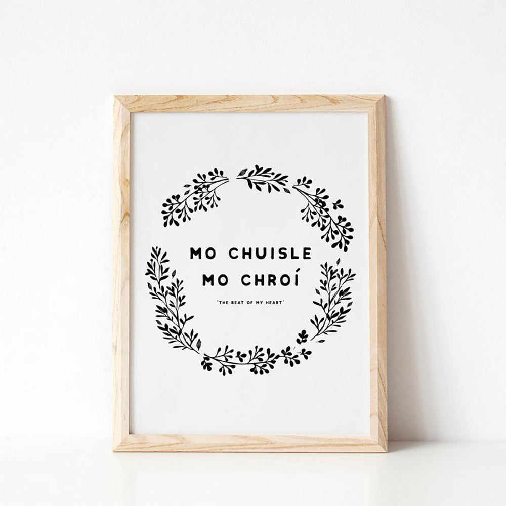 Irish Language Wall Art