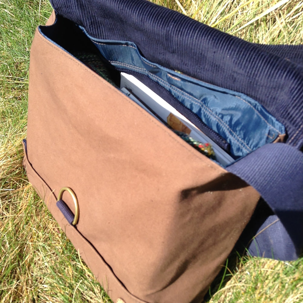 Irish Canvas Satchel