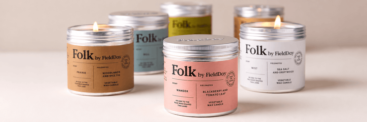 Field Day Linen Natural Fragrance Line 