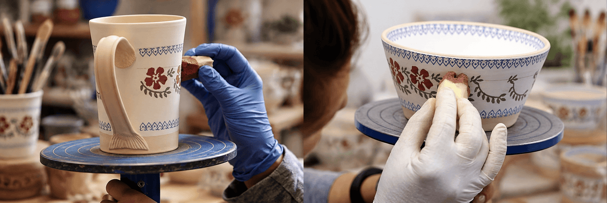 Collection Of Irish Handmade Pottery 