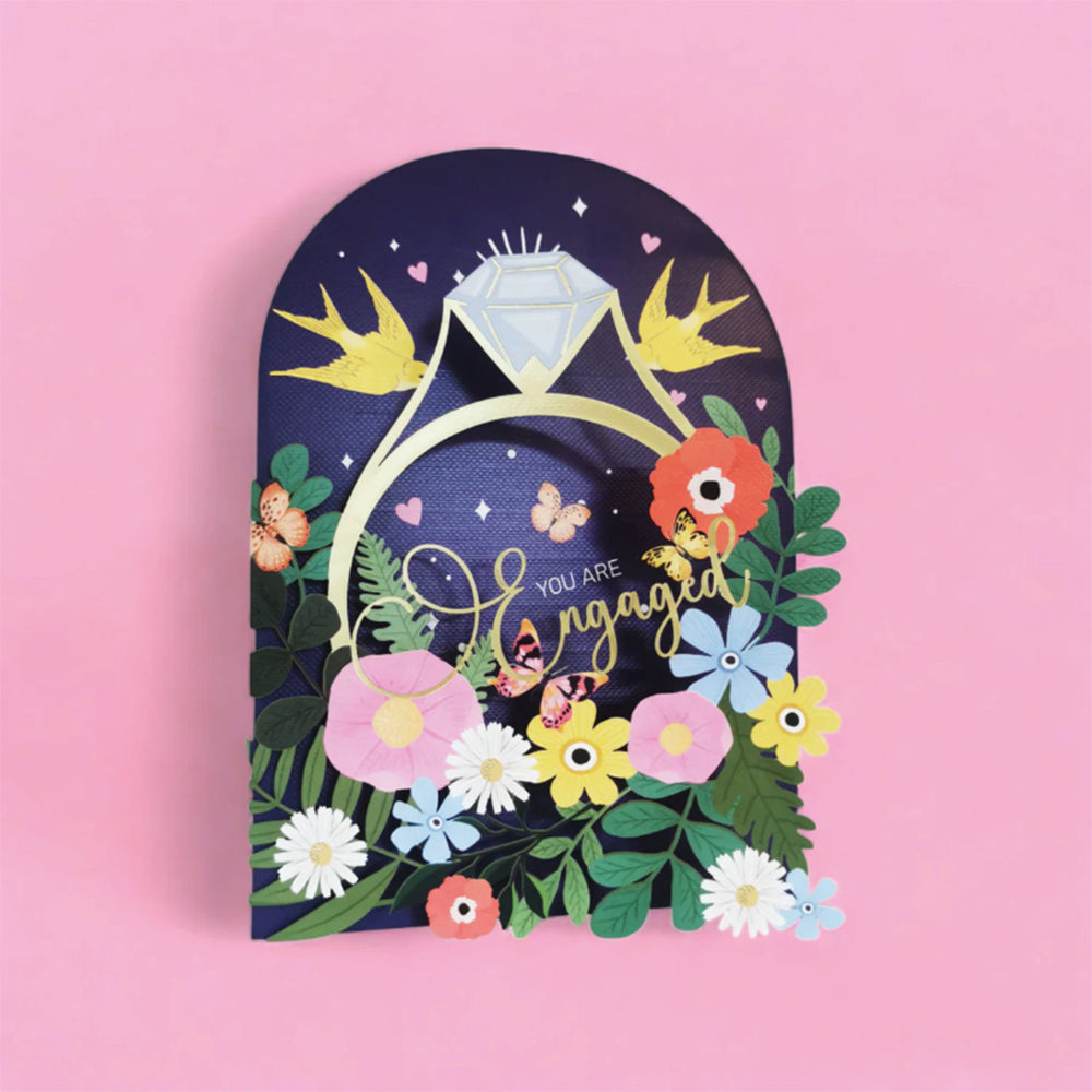 IDH_AL262_ALLJOY Engagement Card with Ring and Flowers