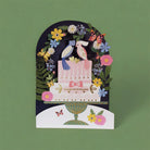 IDH_AL264 ALLJOY - 3D wedding cake with birds and flowers