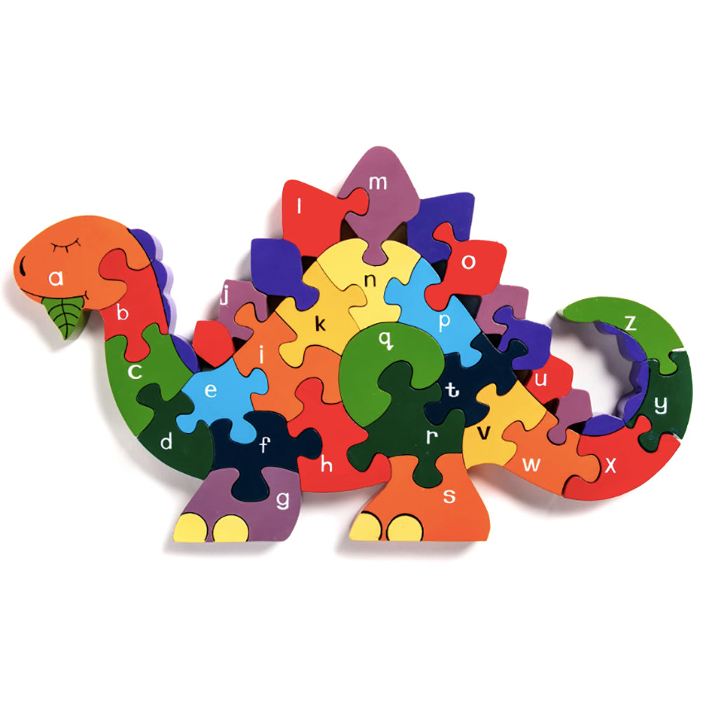 Dinosaur alphabet jigsaw puzzle