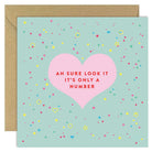 Bold Bunny card Ah Sure It's Only A Number