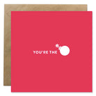 Bold Bunny You're the Bomb card