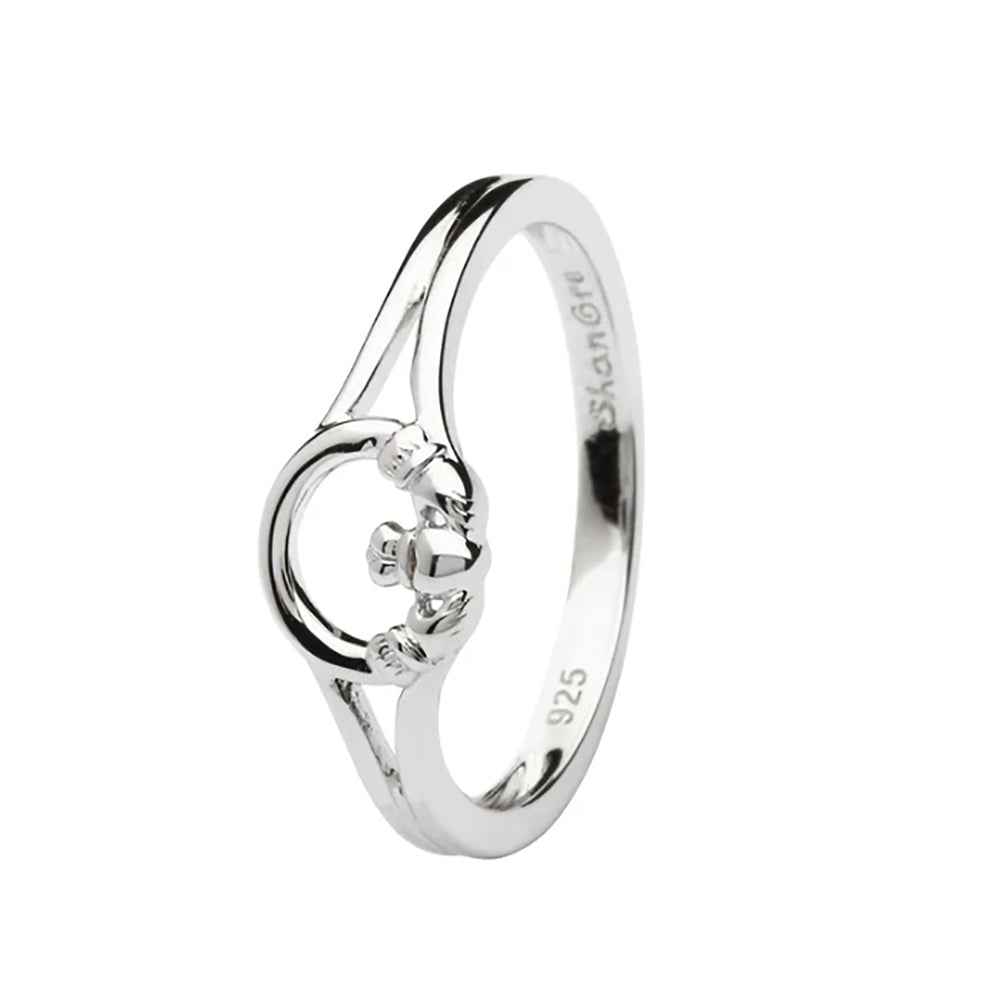 Sterling Silver Claddagh Ring Irish 