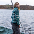 Irish Ladies Wool Fairisle Sweater