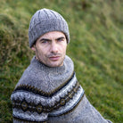 Mens Fairisle Irish Wool Sweater