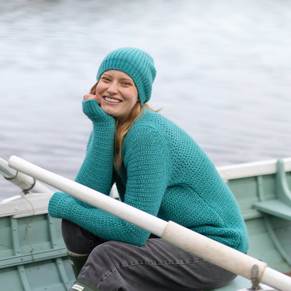 Irish Lightweight Wool Sweater 