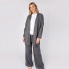 Ireland's Eye Smoke Knitwear Edge to Edge Cardigan and Pants