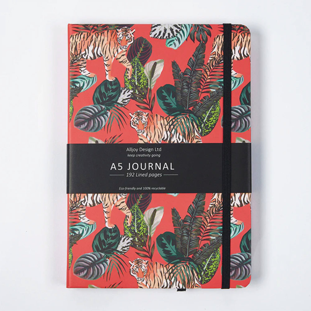 IDH Jungle 2 Journal with Tiger Print
