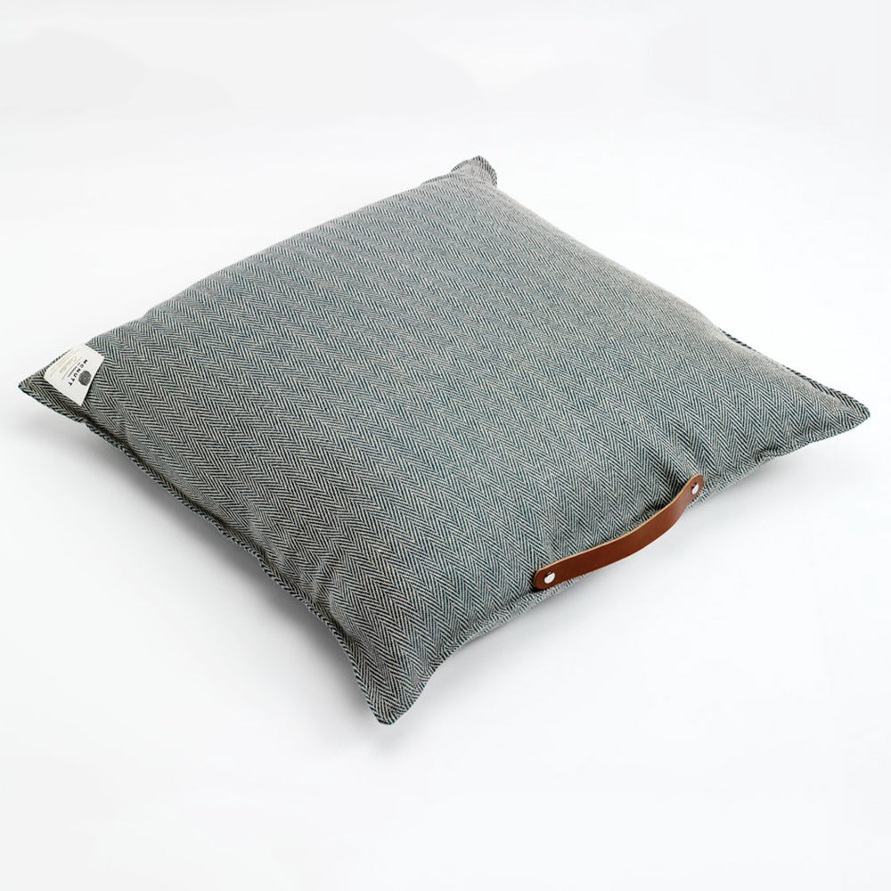 large irish linen floor cushion