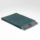 irish lambswool blankets bottle green rainbow