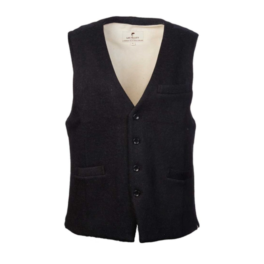 black irish tweed waistcoat 