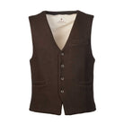 hunter green irish tweed waistcoat 